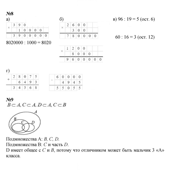 Скан решения номера Урок 38