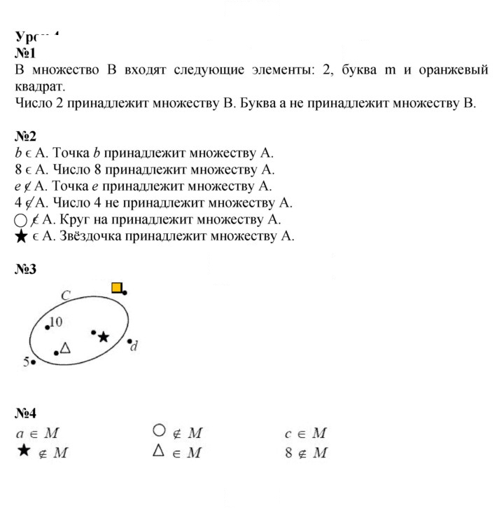 Скан решения номера Урок 4