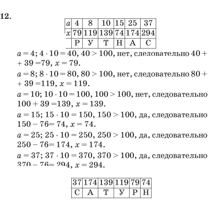 Скан решения номера Урок 4