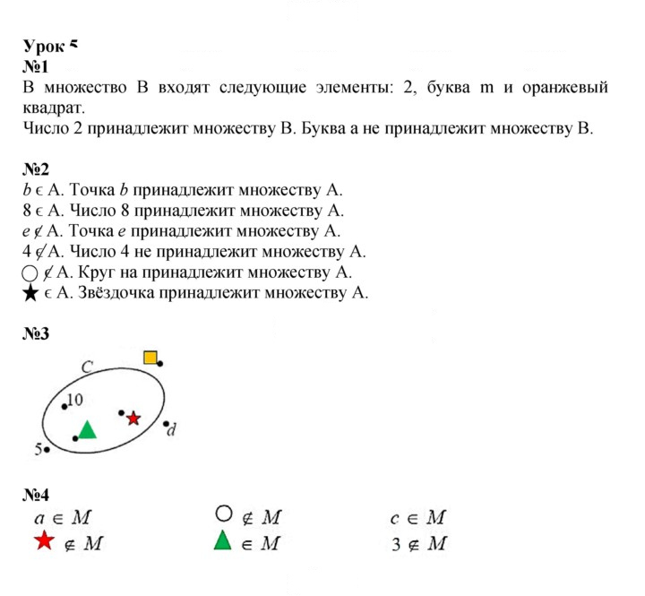 Скан решения номера Урок 5