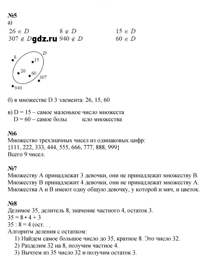 Скан решения номера Урок 5