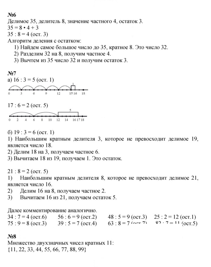 Скан решения номера Урок 5