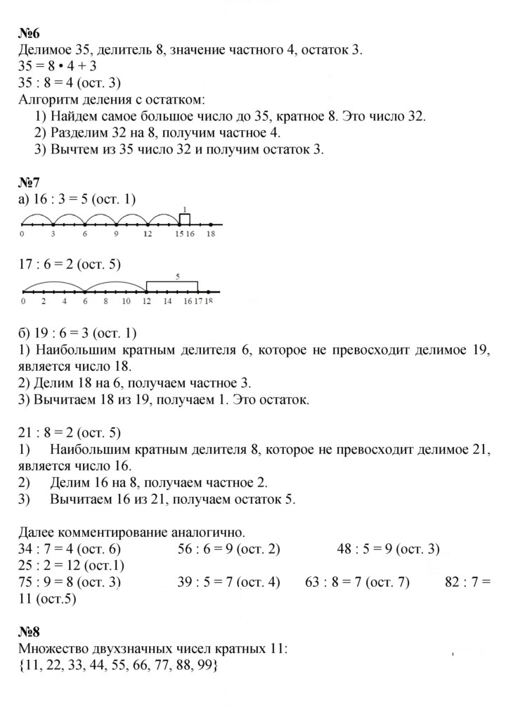 Скан решения номера Урок 5