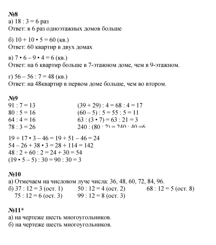 Скан решения номера Урок 6