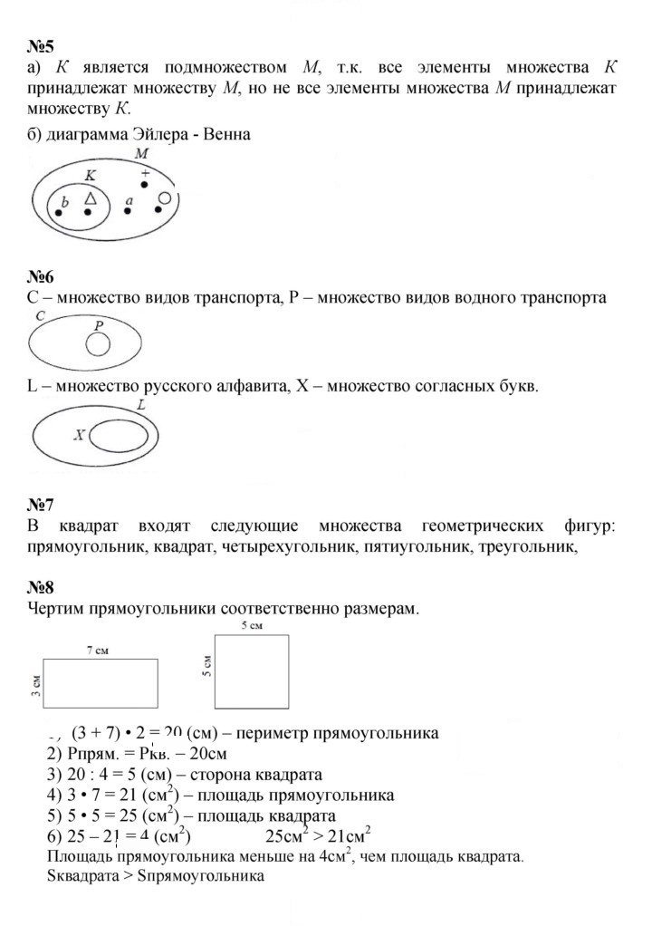 Скан решения номера Урок 7