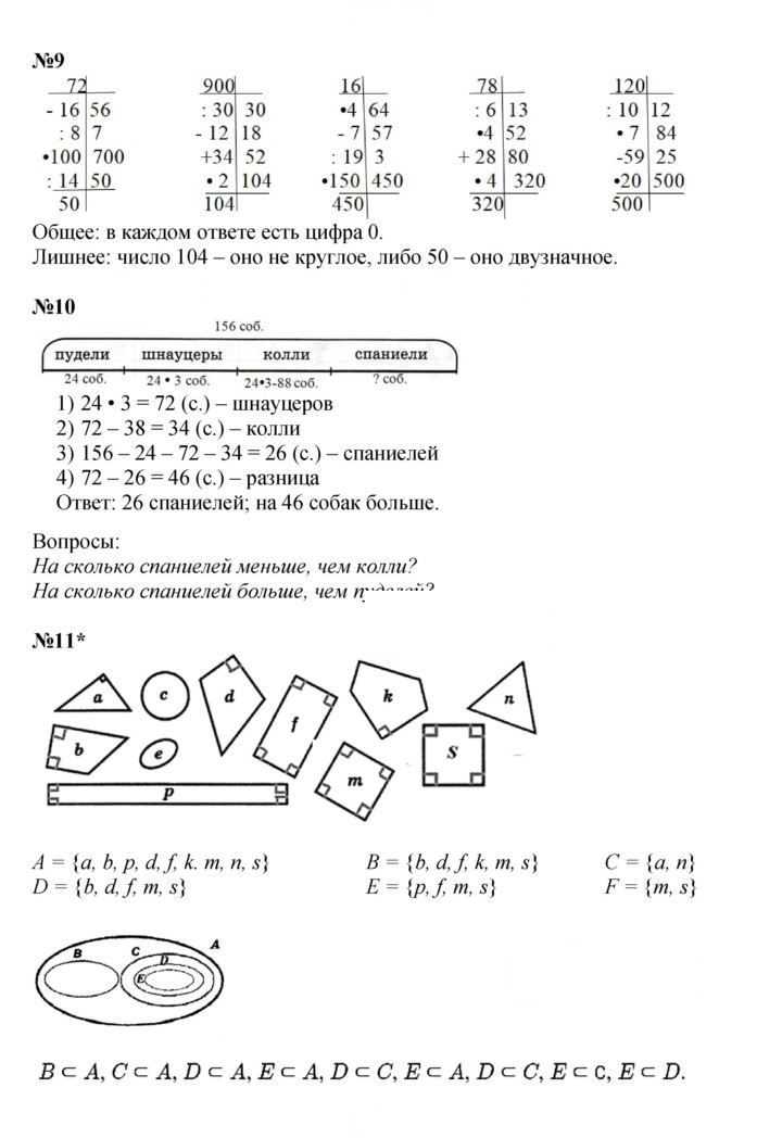 Скан решения номера Урок 10