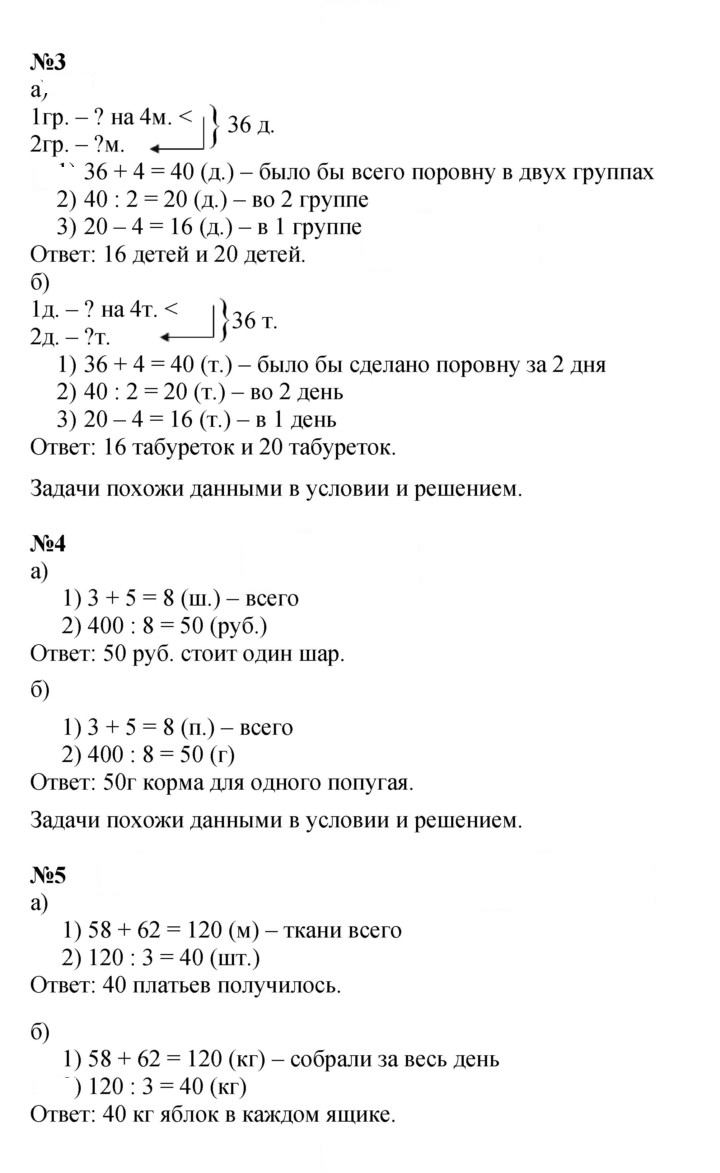 Скан решения номера Урок 12