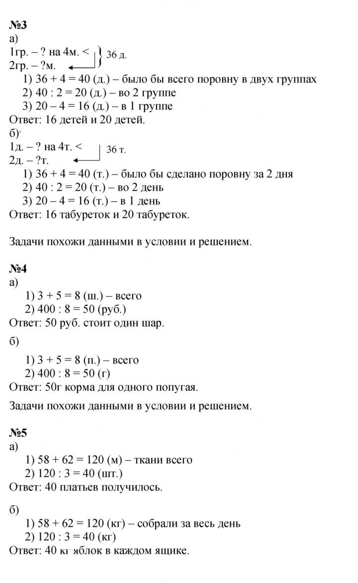 Скан решения номера Урок 12