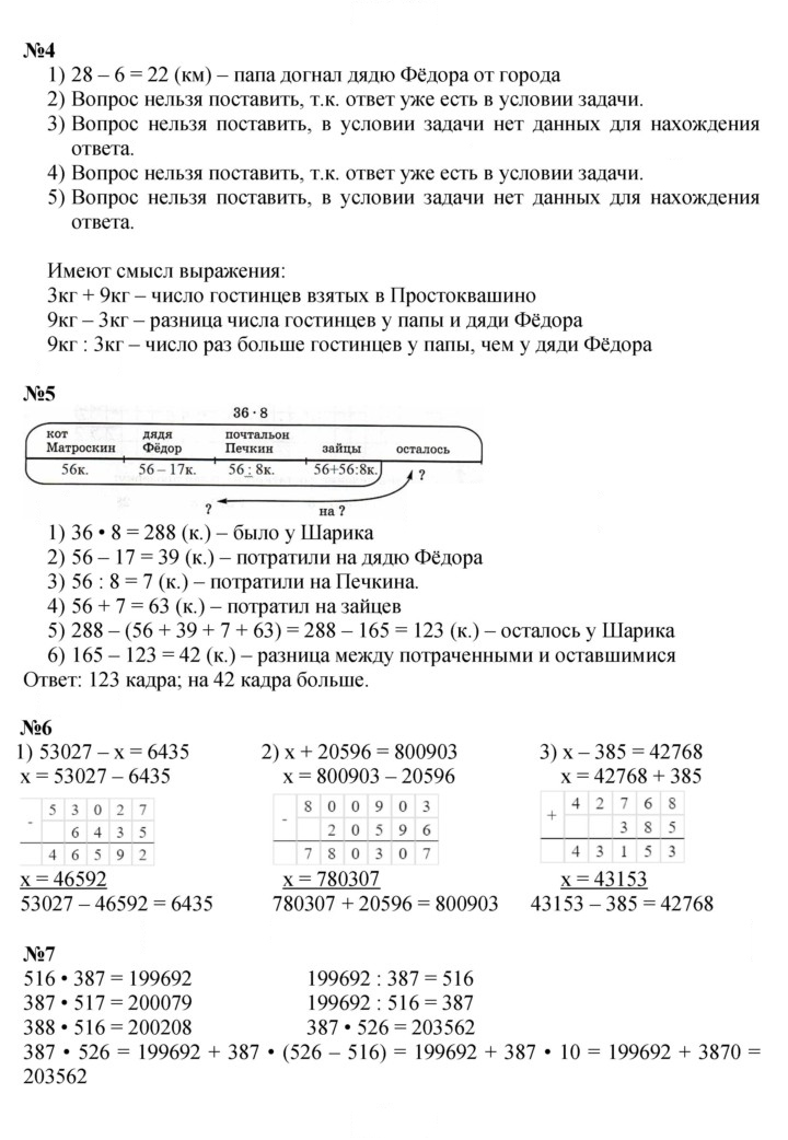 Скан решения номера Урок 12