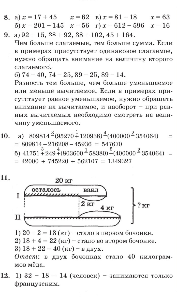 Скан решения номера Урок 13