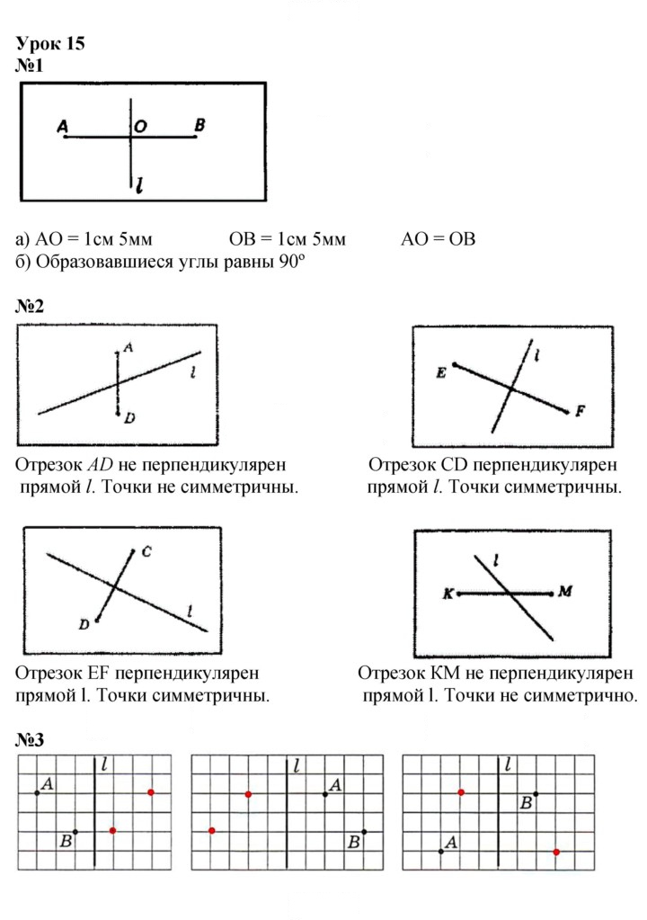Скан решения номера Урок 15