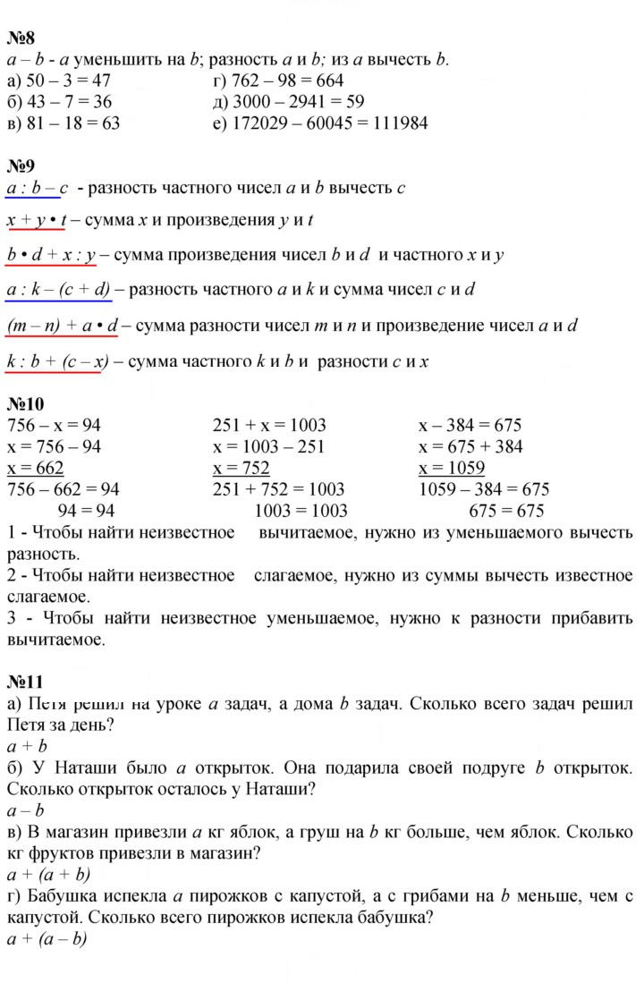 Скан решения номера Урок 18