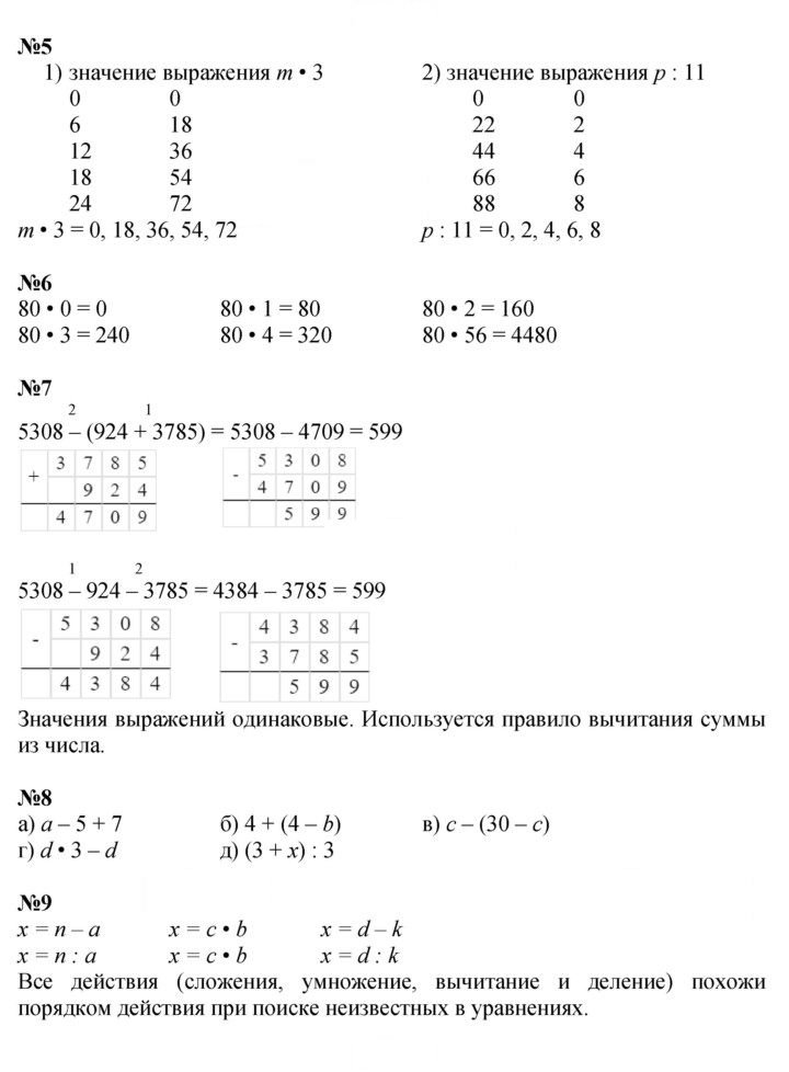 Скан решения номера Урок 24