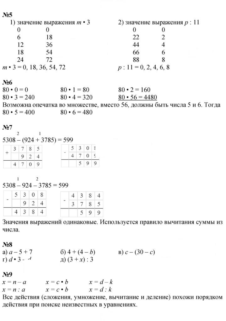 Скан решения номера Урок 24