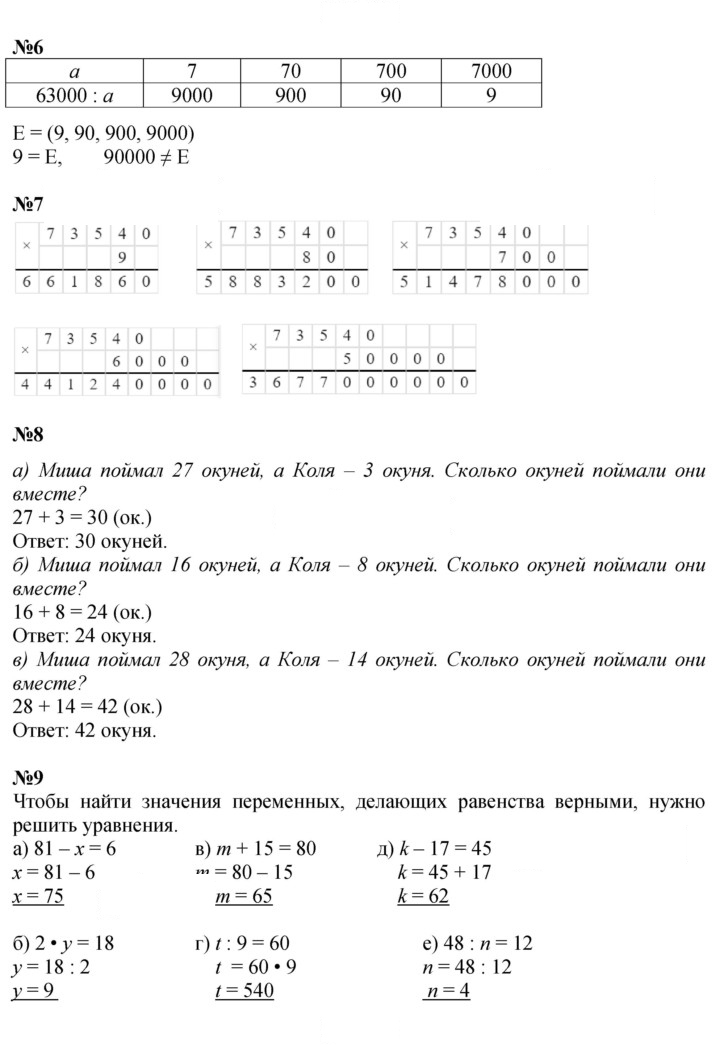 Скан решения номера Урок 26