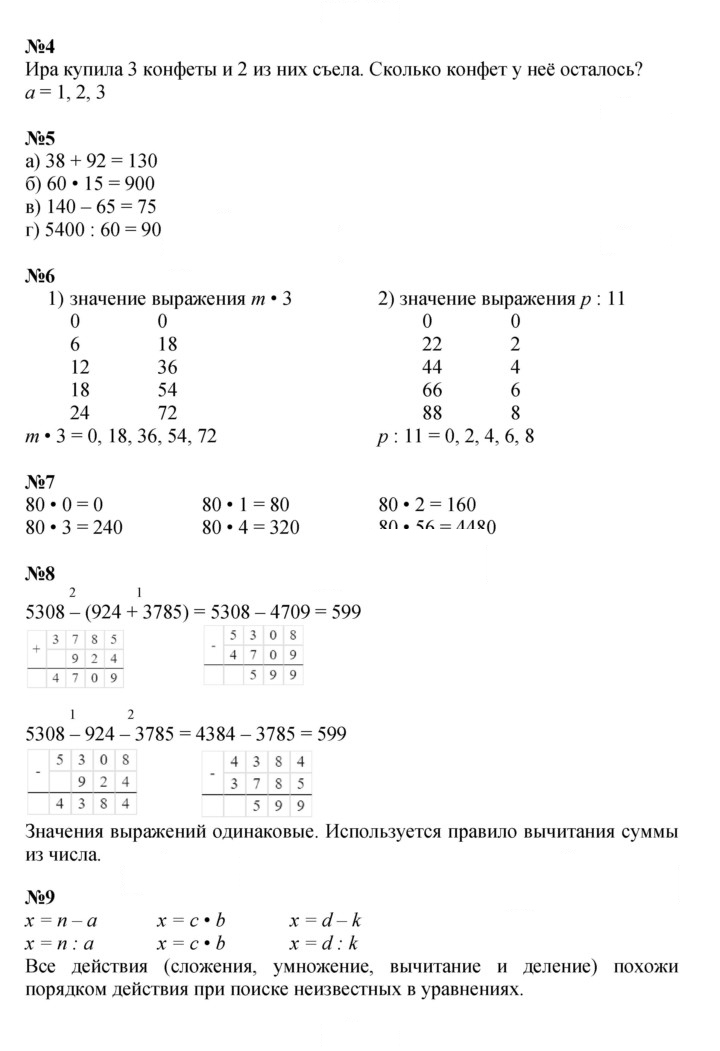 Скан решения номера Урок 30