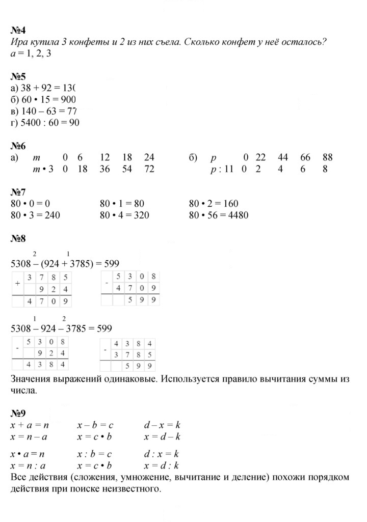 Скан решения номера Урок 30