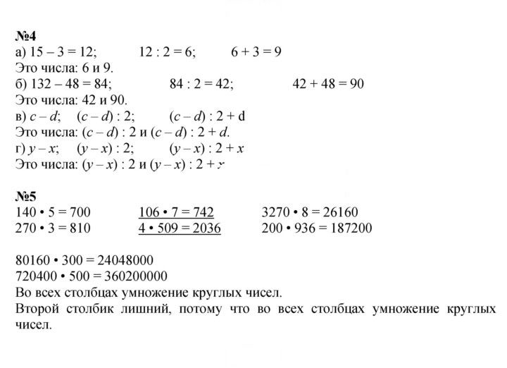 Скан решения номера Урок 4
