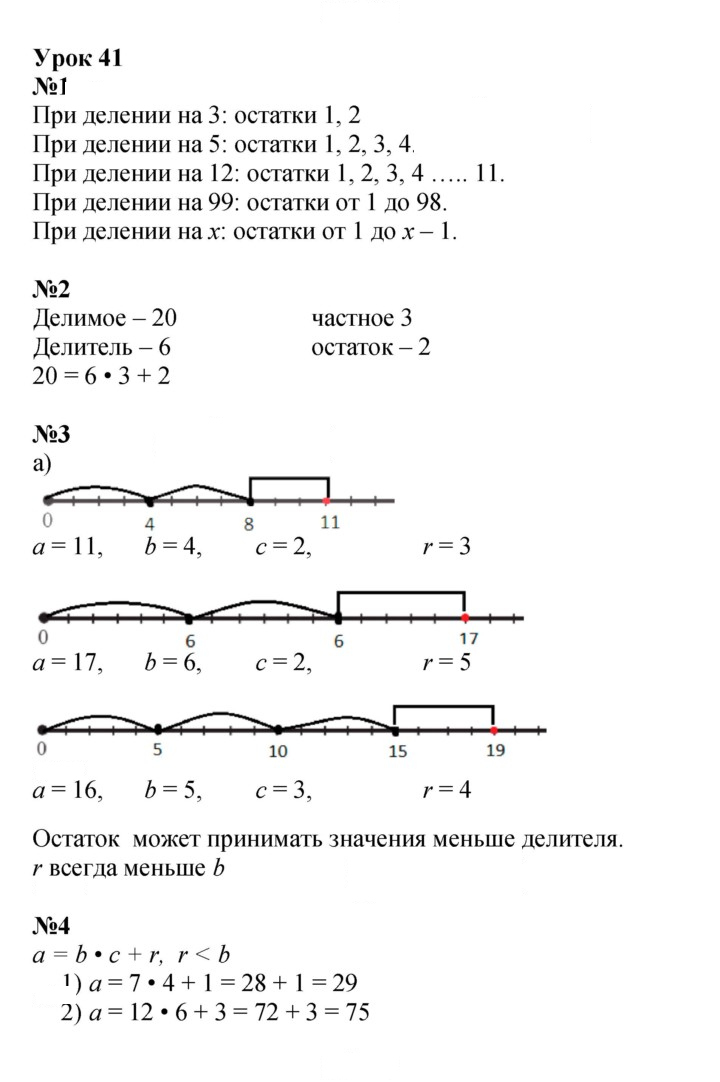 Скан решения номера Урок 41