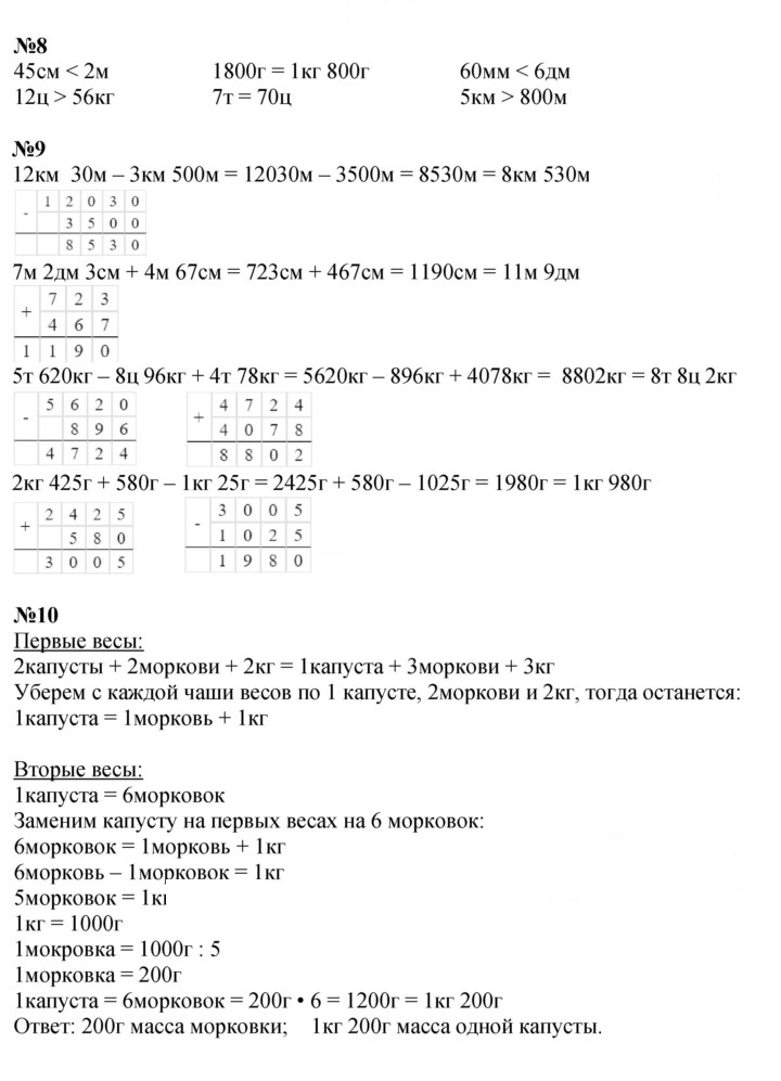 Скан решения номера Урок 6