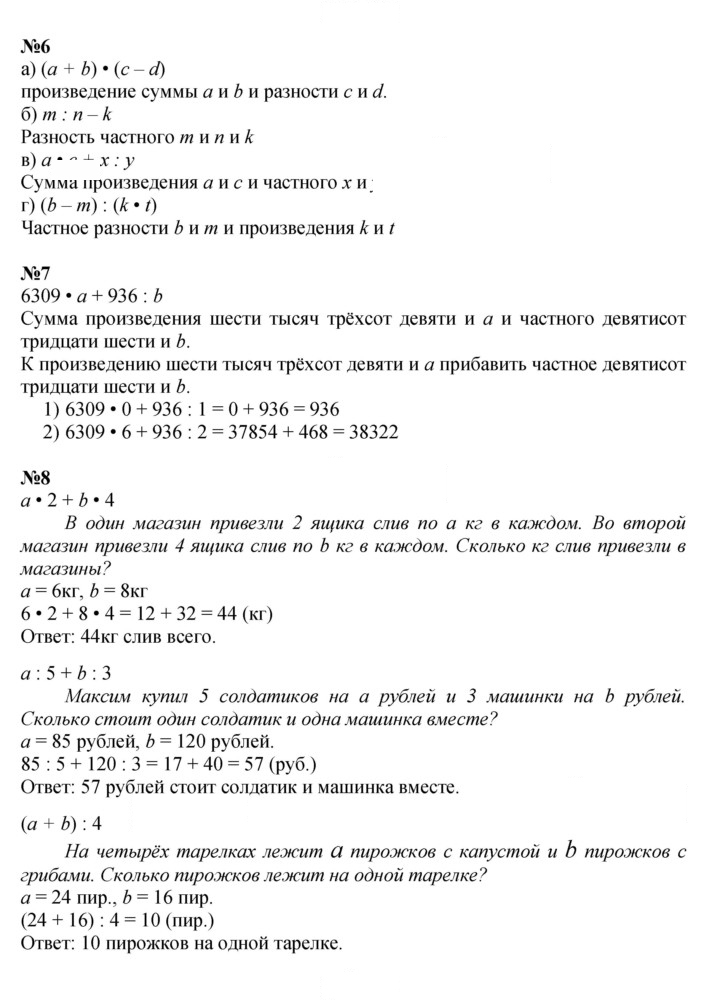 Скан решения номера Урок 7