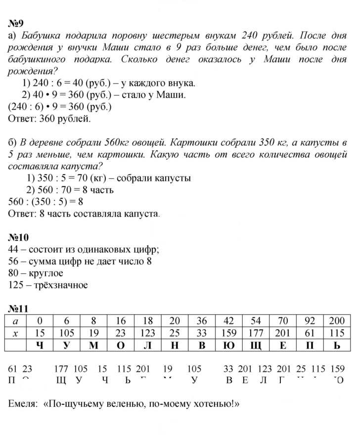 Скан решения номера Урок 8