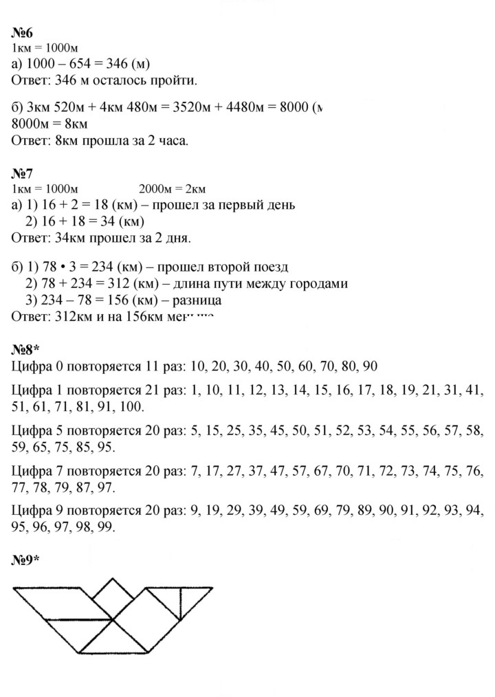 Скан решения номера Урок 8
