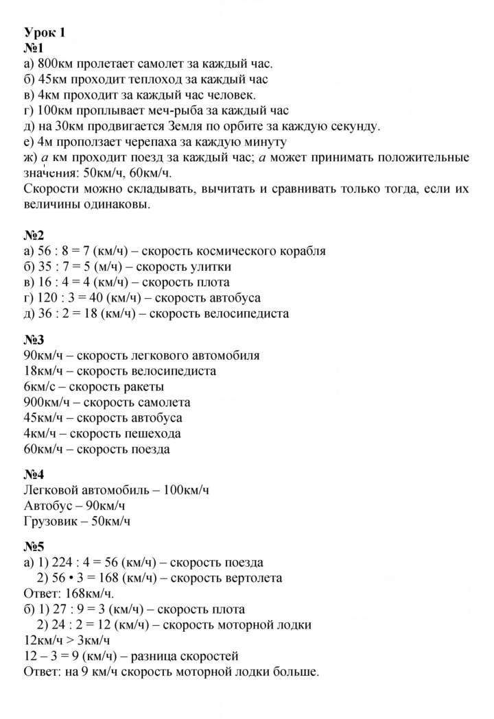 Скан решения номера Урок 1
