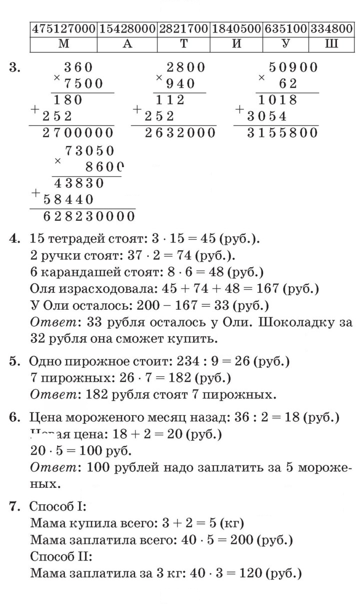 Скан решения номера Урок 11