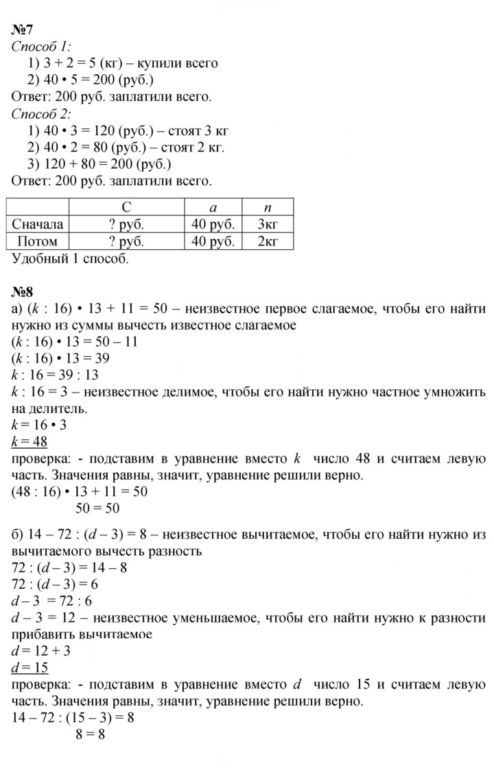 Скан решения номера Урок 11
