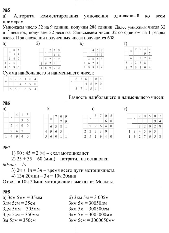 Скан решения номера Урок 13