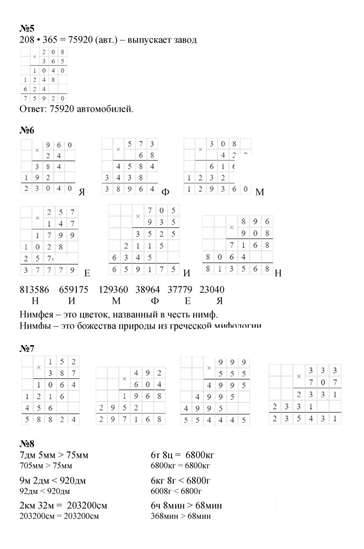 Скан решения номера Урок 15