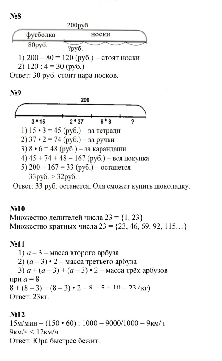 Скан решения номера Урок 15