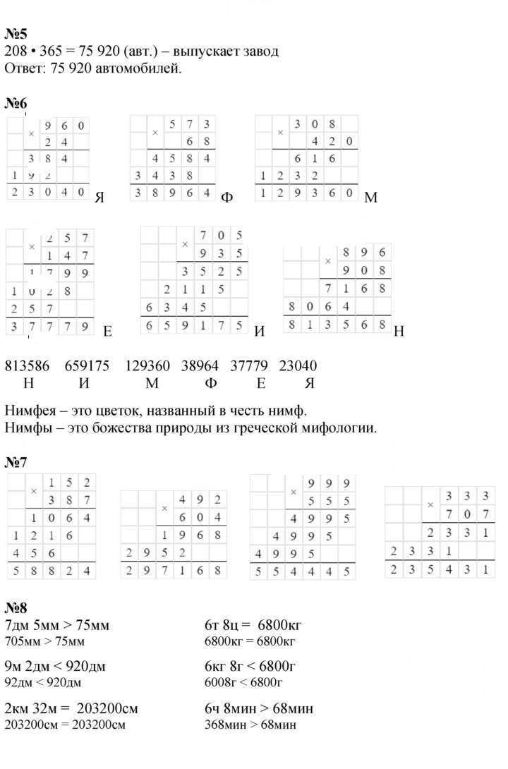 Скан решения номера Урок 15