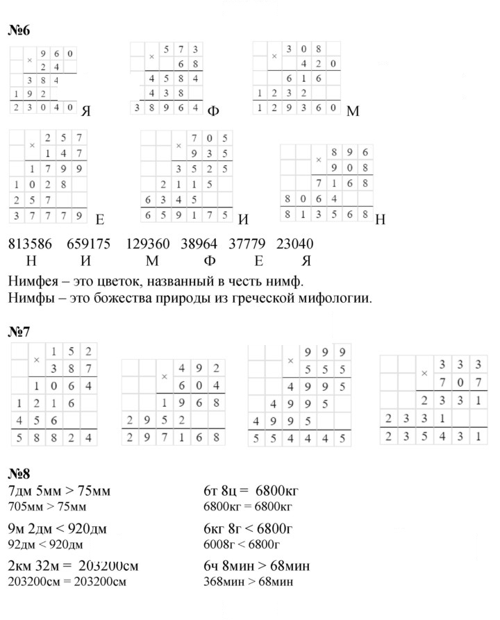 Скан решения номера Урок 15