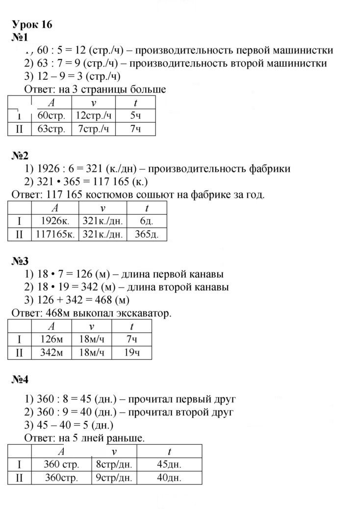 Скан решения номера Урок 16