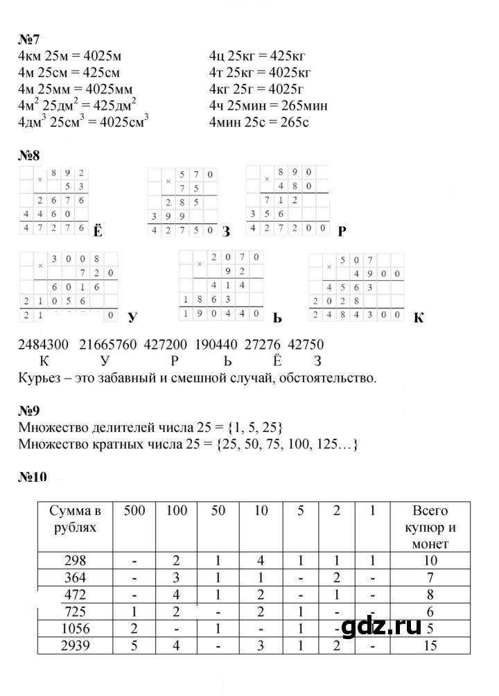 Скан решения номера Урок 17