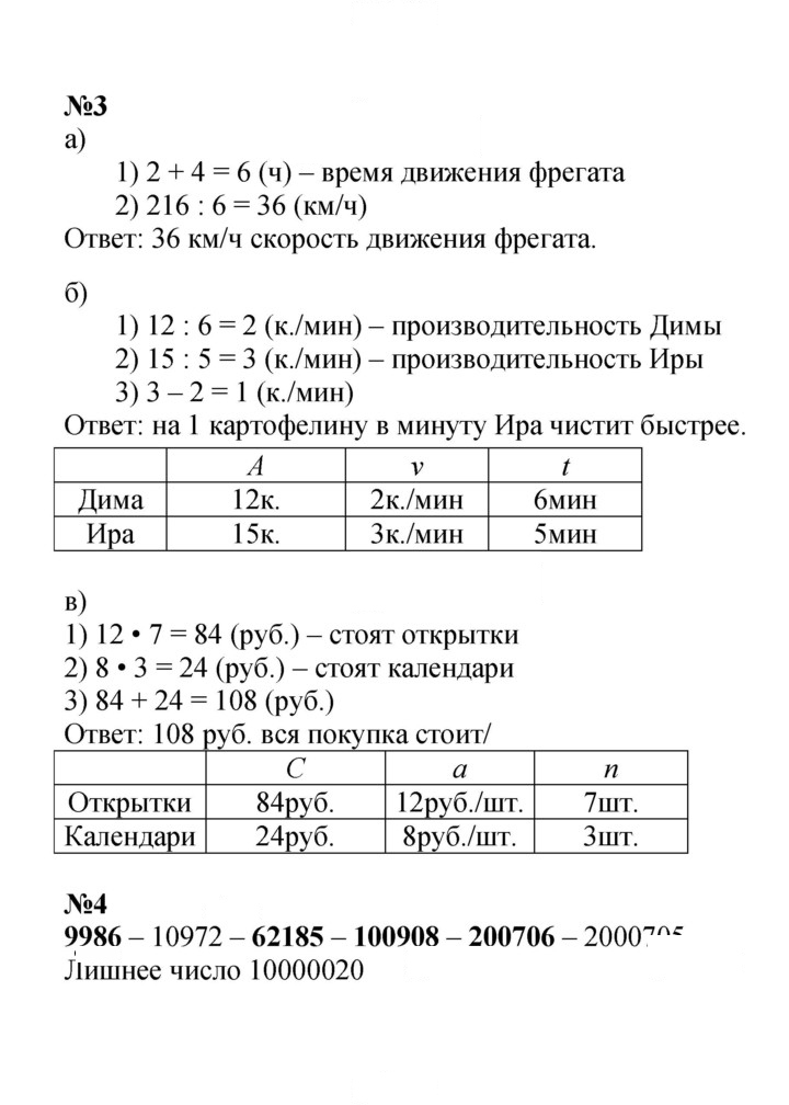 Скан решения номера Урок 18