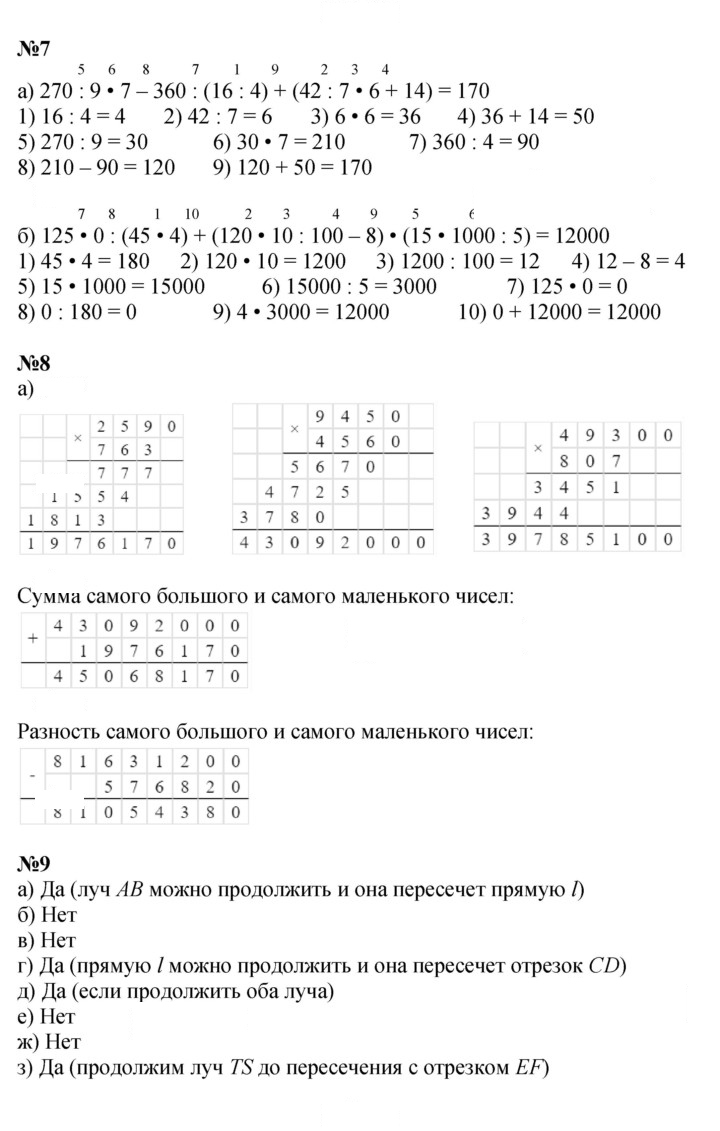Скан решения номера Урок 25