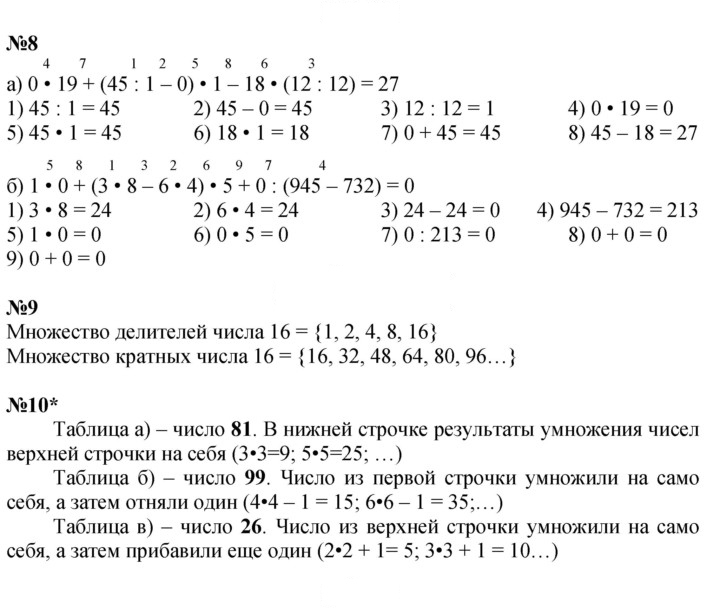 Скан решения номера Урок 8
