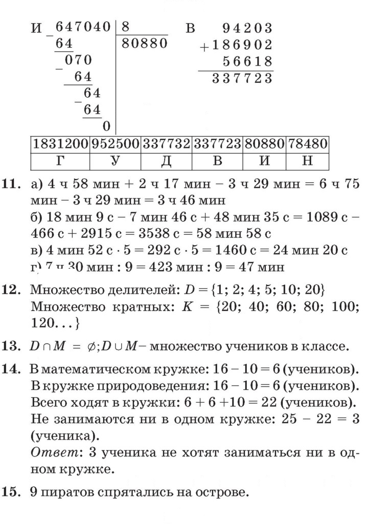 Скан решения номера Урок 8