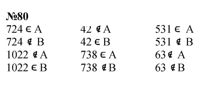 Скан решения номера 80