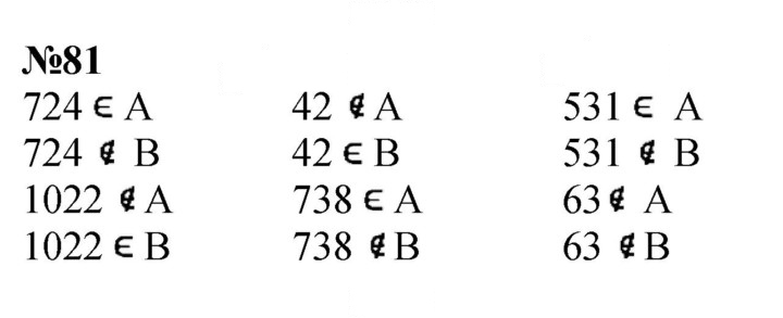 Скан решения номера 81