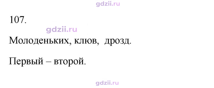 Скан решения номера 107