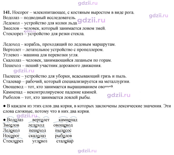 Скан решения номера 141