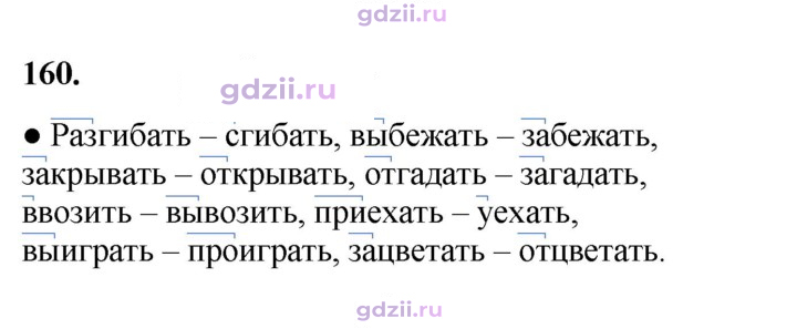 Скан решения номера 160