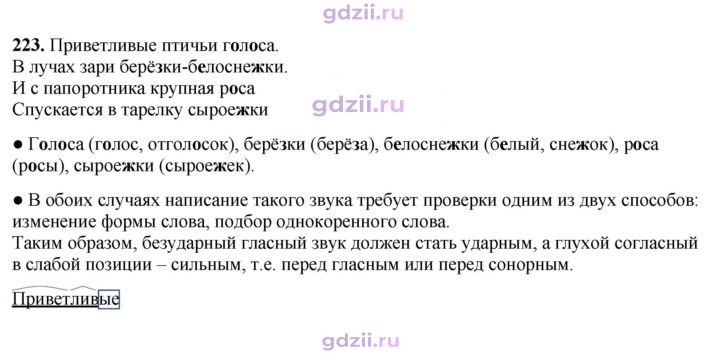 Скан решения номера 223