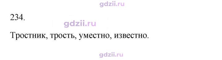 Скан решения номера 234