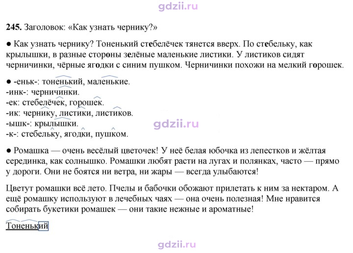 Скан решения номера 245