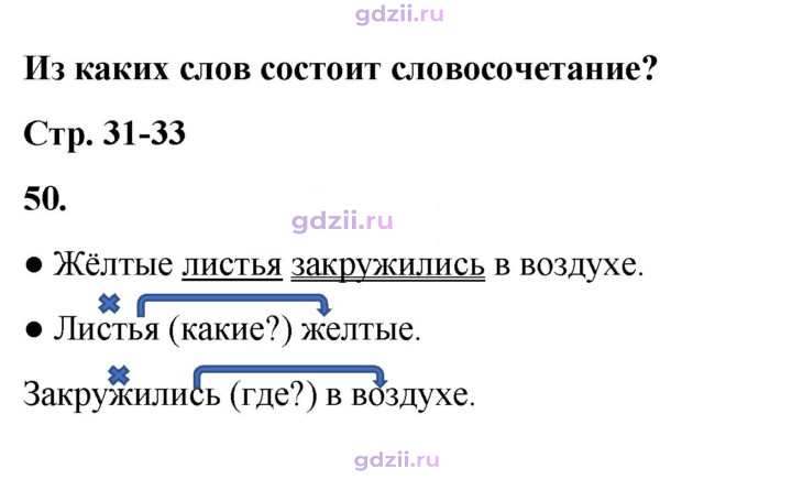 Скан решения номера 50